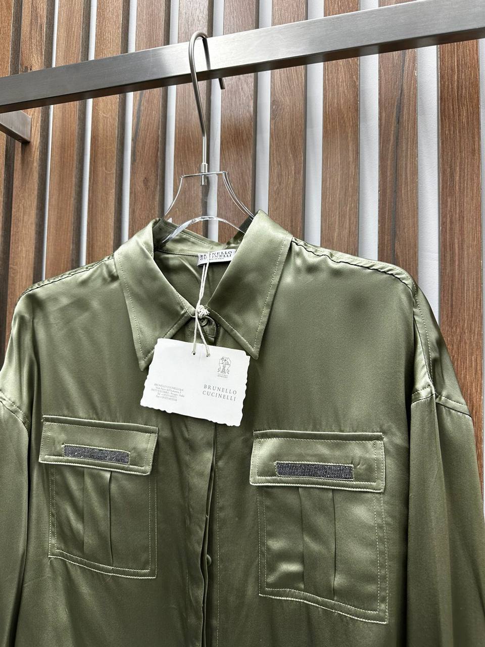 Шелковая элитная рубашка BC BP-47059 Шелковая элитная рубашка BC BP-47059