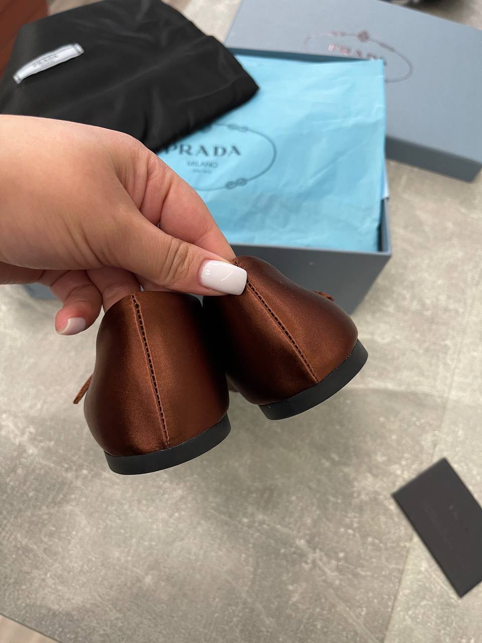 Повседневные балетки Prada BP-50474 Повседневные балетки Prada BP-50474