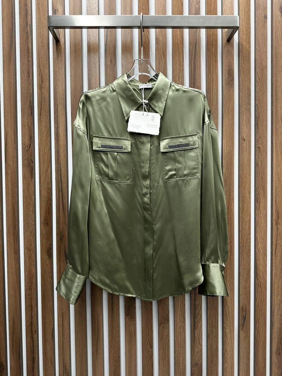 Шелковая элитная рубашка BC BP-47059 Шелковая элитная рубашка BC BP-47059