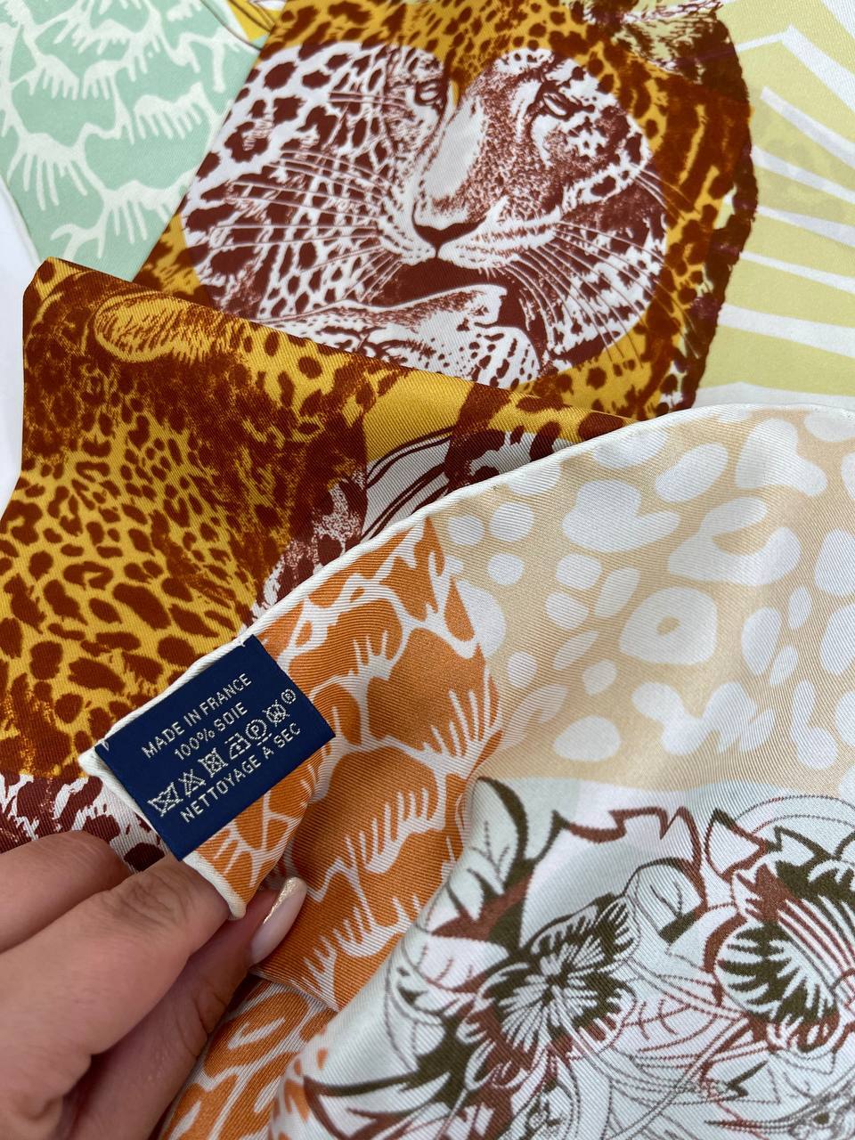 Коллекционный платок Hermes BP-34021 Коллекционный платок Hermes BP-34021