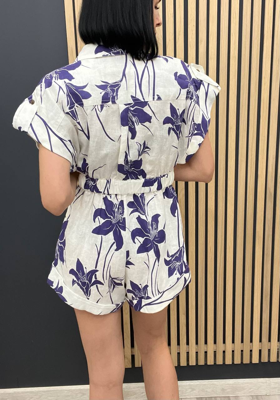 Комбинезон Zimmermann дизайнерский BP-48704 Комбинезон Zimmermann дизайнерский BP-48704