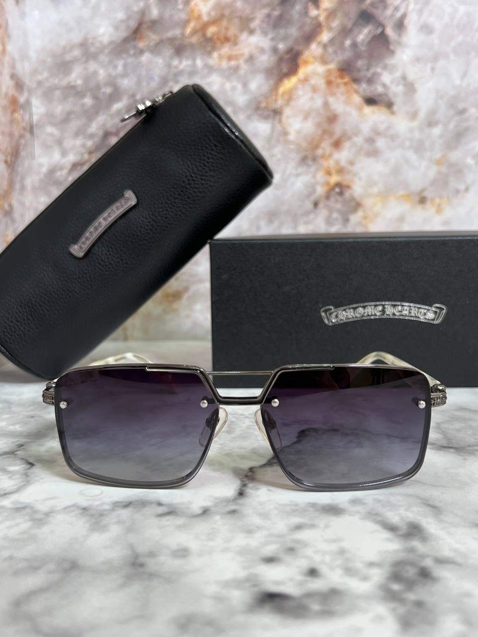 Очки мужские Chrome Hearts BP-37515 трендовые Очки мужские Chrome Hearts BP-37515 трендовые