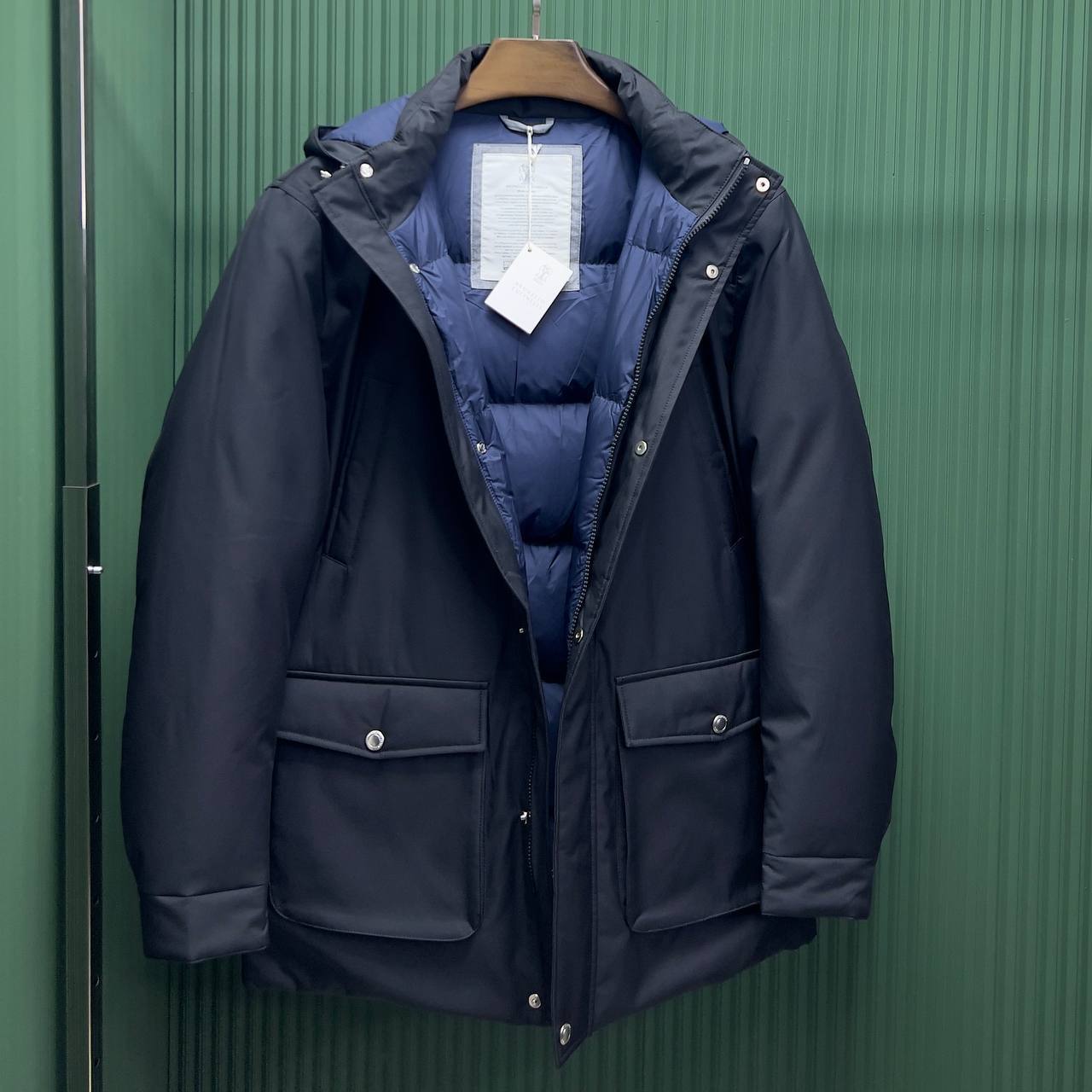 Пуховик BC BP-40694 стильный Пуховик BC BP-40694 стильный