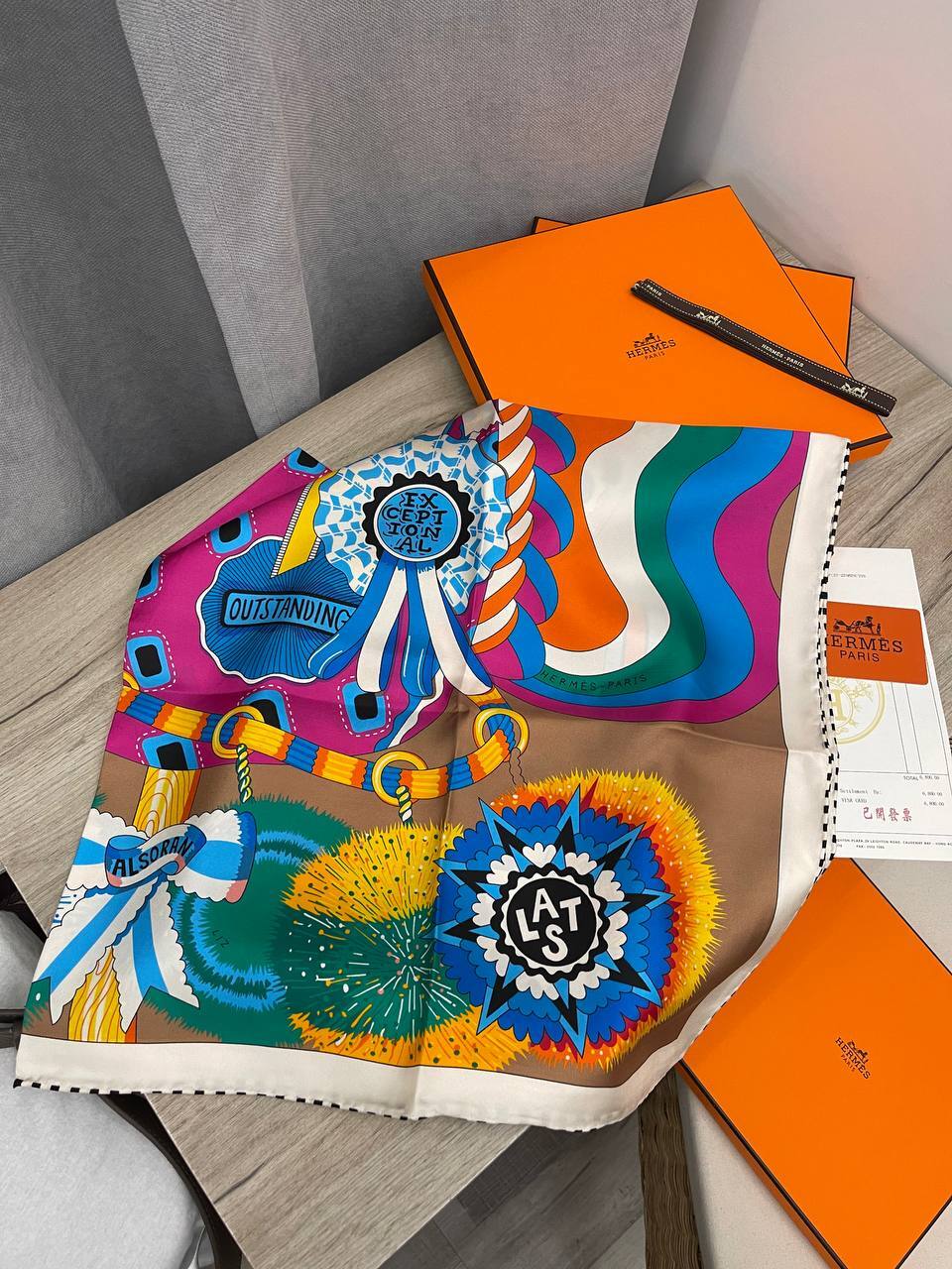 Коллекционный платок Hermes BP-46484 Коллекционный платок Hermes BP-46484