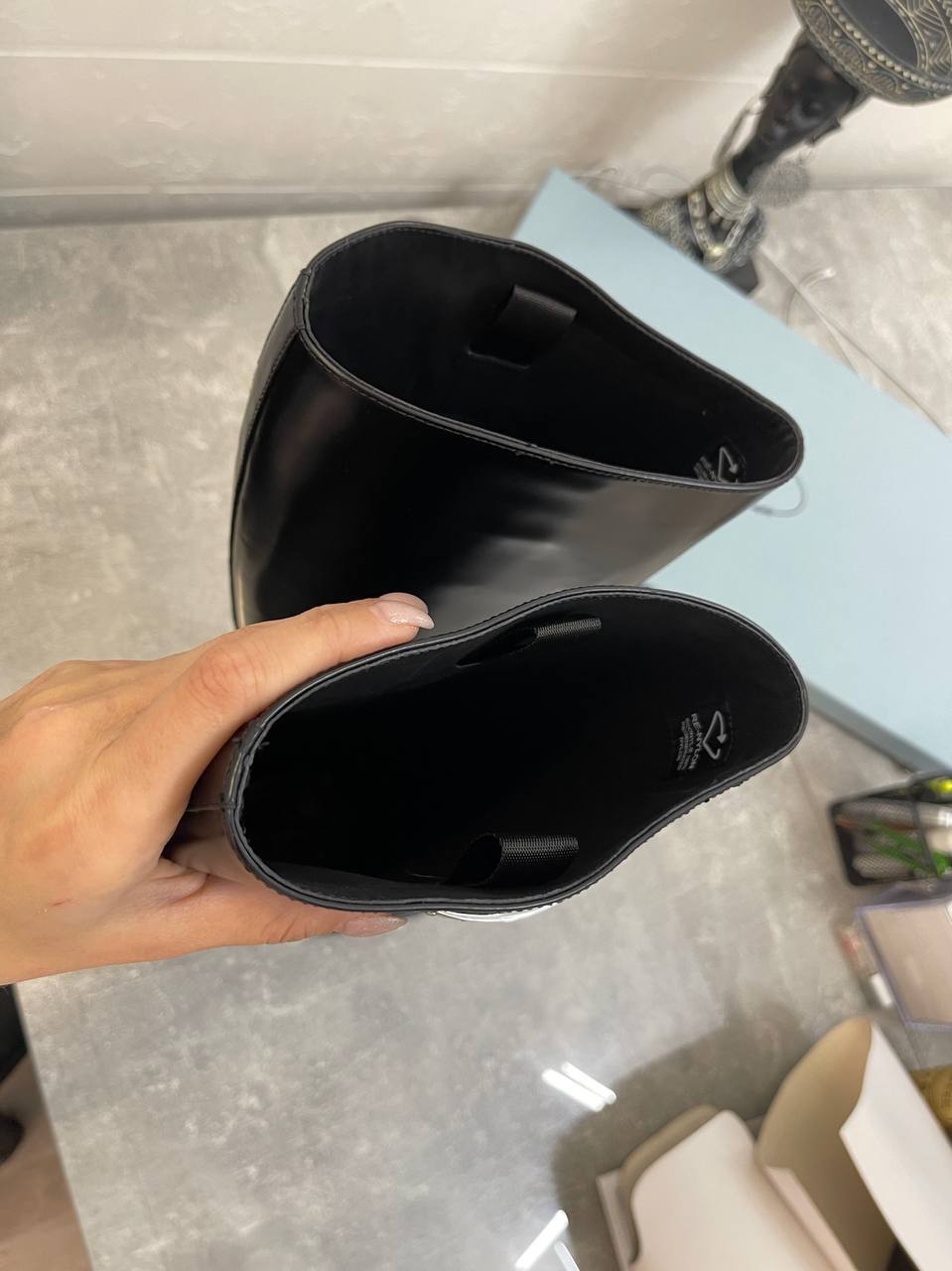 Трендовые сапоги Prada BP-41079 Трендовые сапоги Prada BP-41079