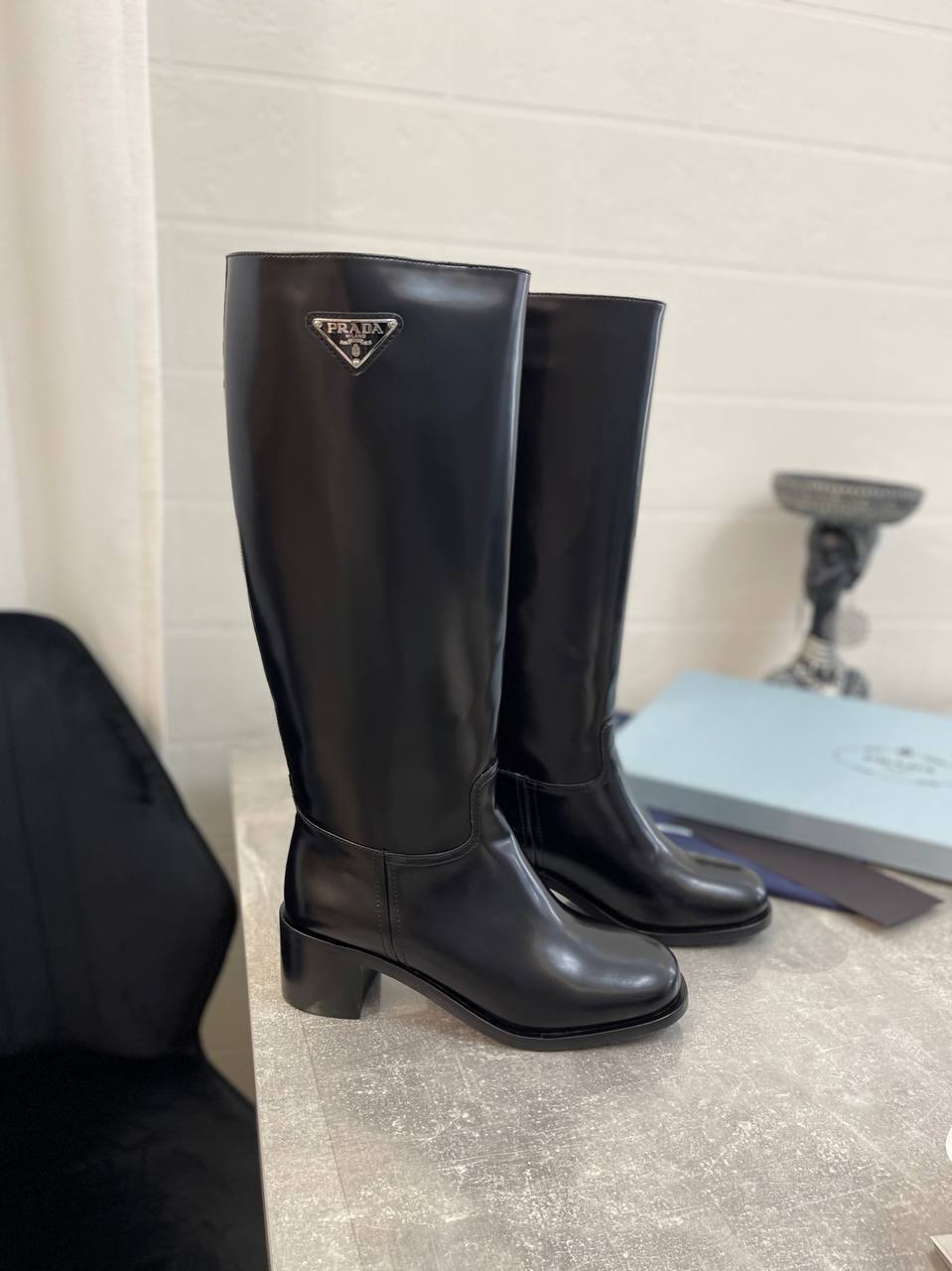 Трендовые сапоги Prada BP-41079 Трендовые сапоги Prada BP-41079