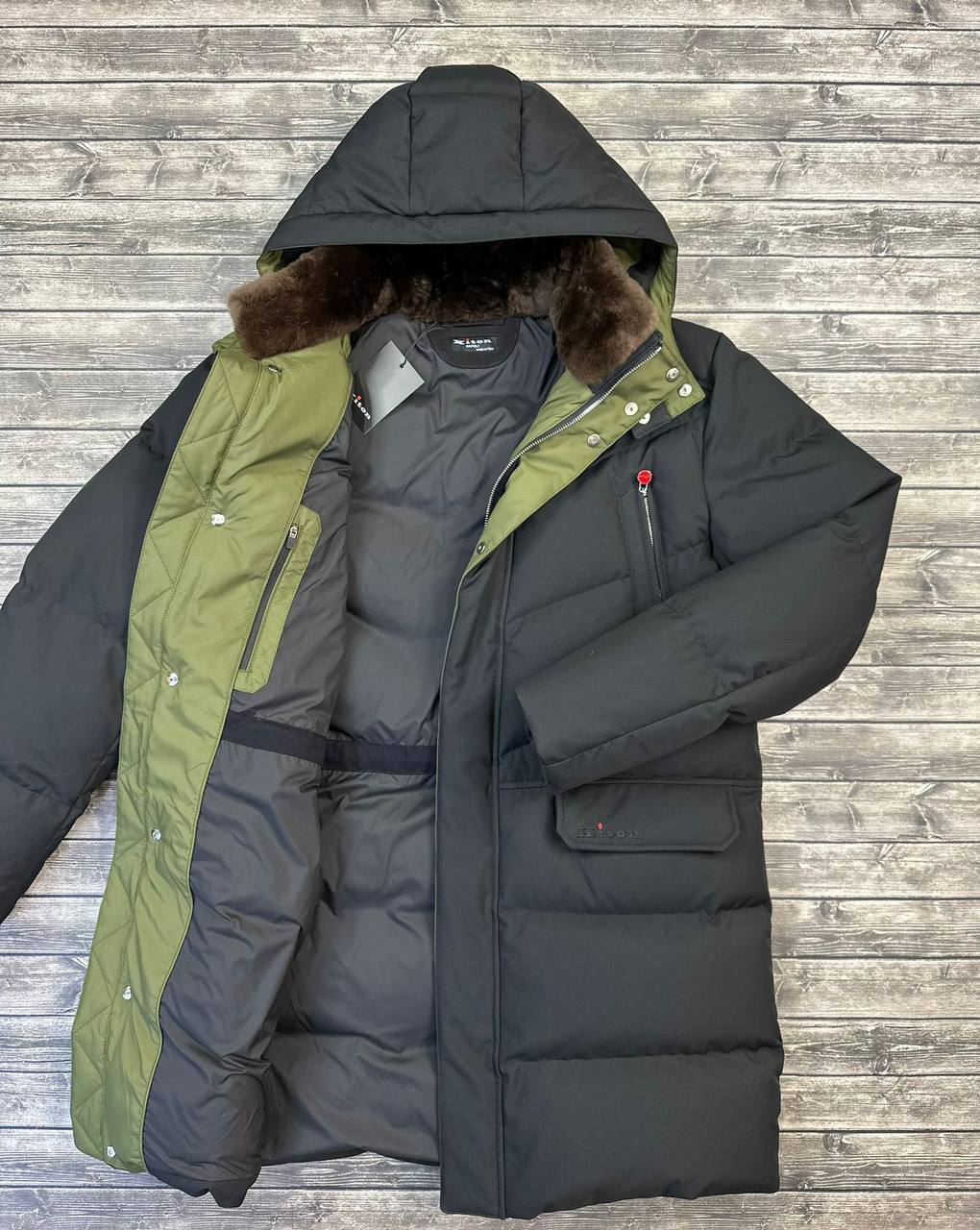 Пуховик Kiton BP-43691 городской Пуховик Kiton BP-43691 городской