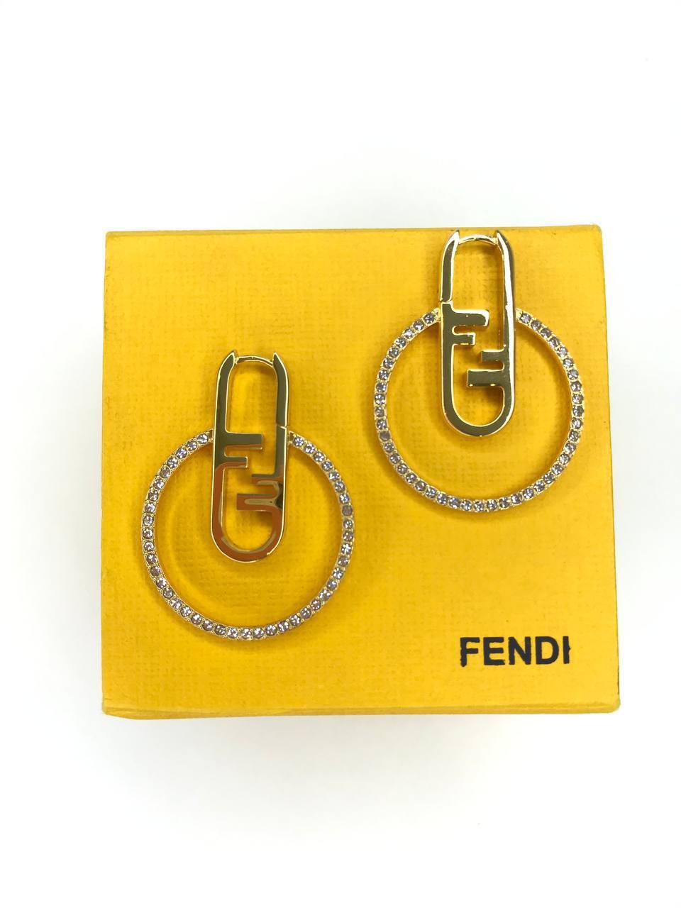 Серьги люкс Fendi BP-13308 Серьги люкс Fendi BP-13308