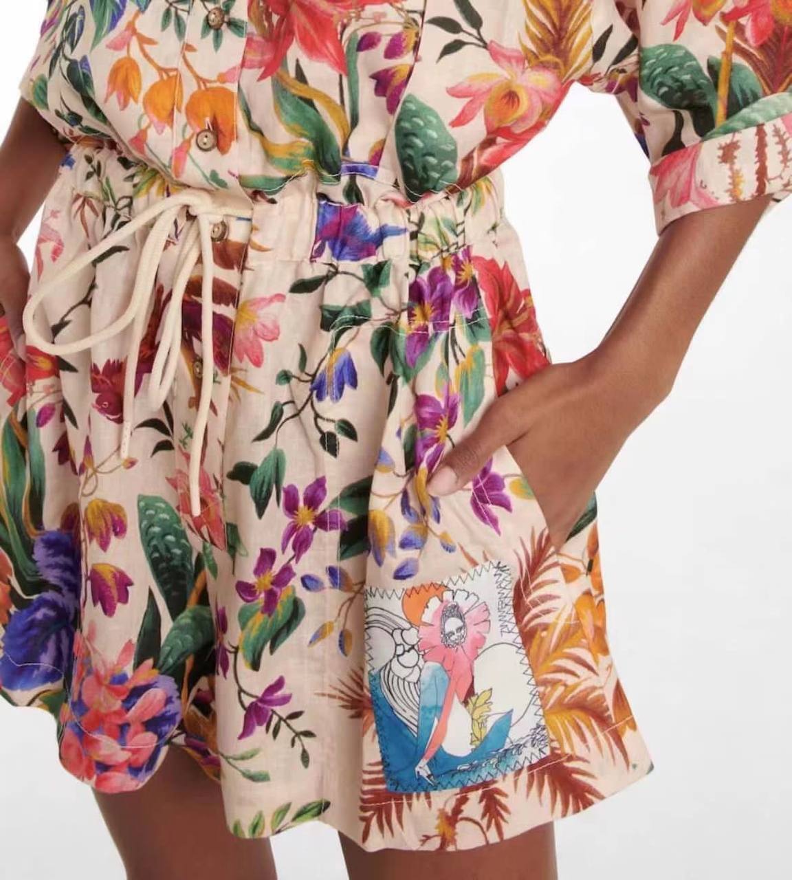 Комбинезон Zimmermann лимитированный BP-13145 Комбинезон Zimmermann лимитированный BP-13145