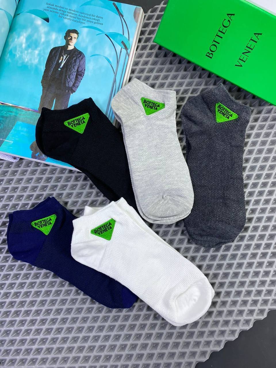 Комплект носков лимитный Bottega Veneta BP-40395 Комплект носков лимитный Bottega Veneta BP-40395