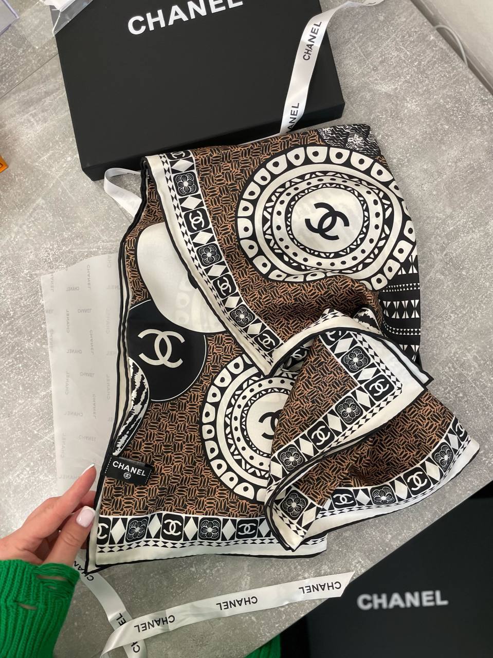 Коллекционный платок Chanel BP-45563 Коллекционный платок Chanel BP-45563