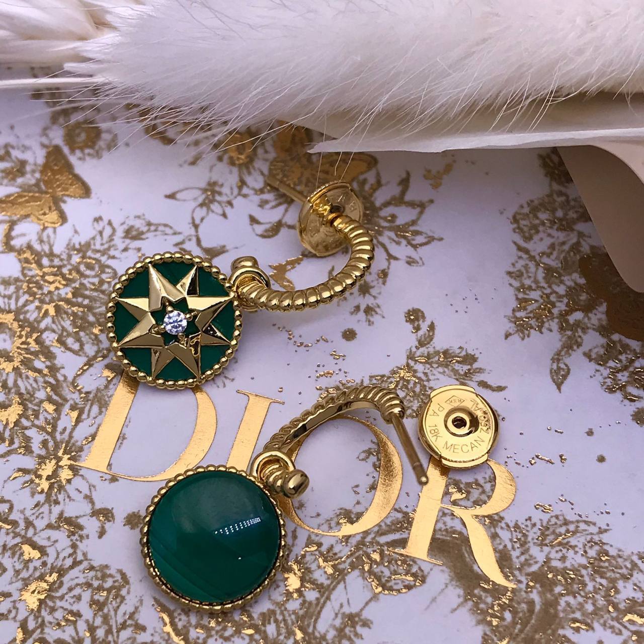 Серьги лимитированные Christian Dior BP-32661 Серьги лимитированные Christian Dior BP-32661