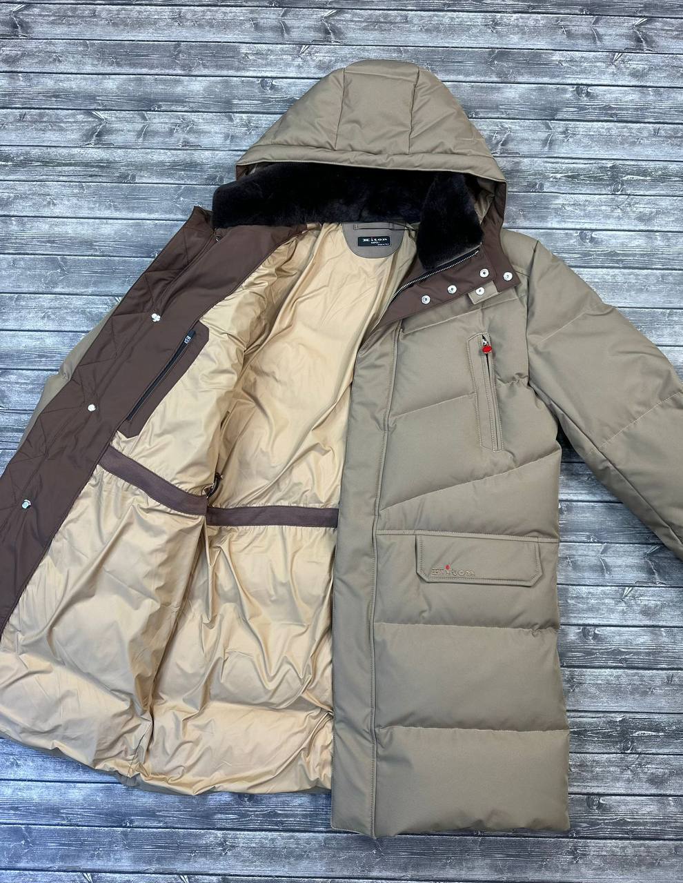 Пуховик Kiton BP-43689 Пуховик Kiton BP-43689