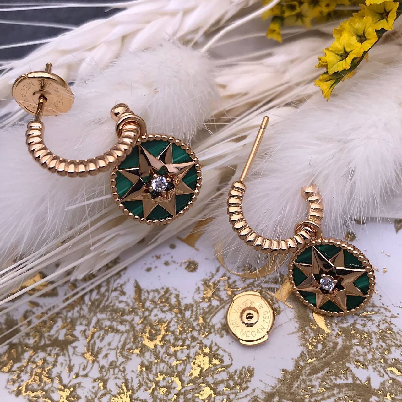 Серьги лимитированные Christian Dior BP-32661 Серьги лимитированные Christian Dior BP-32661