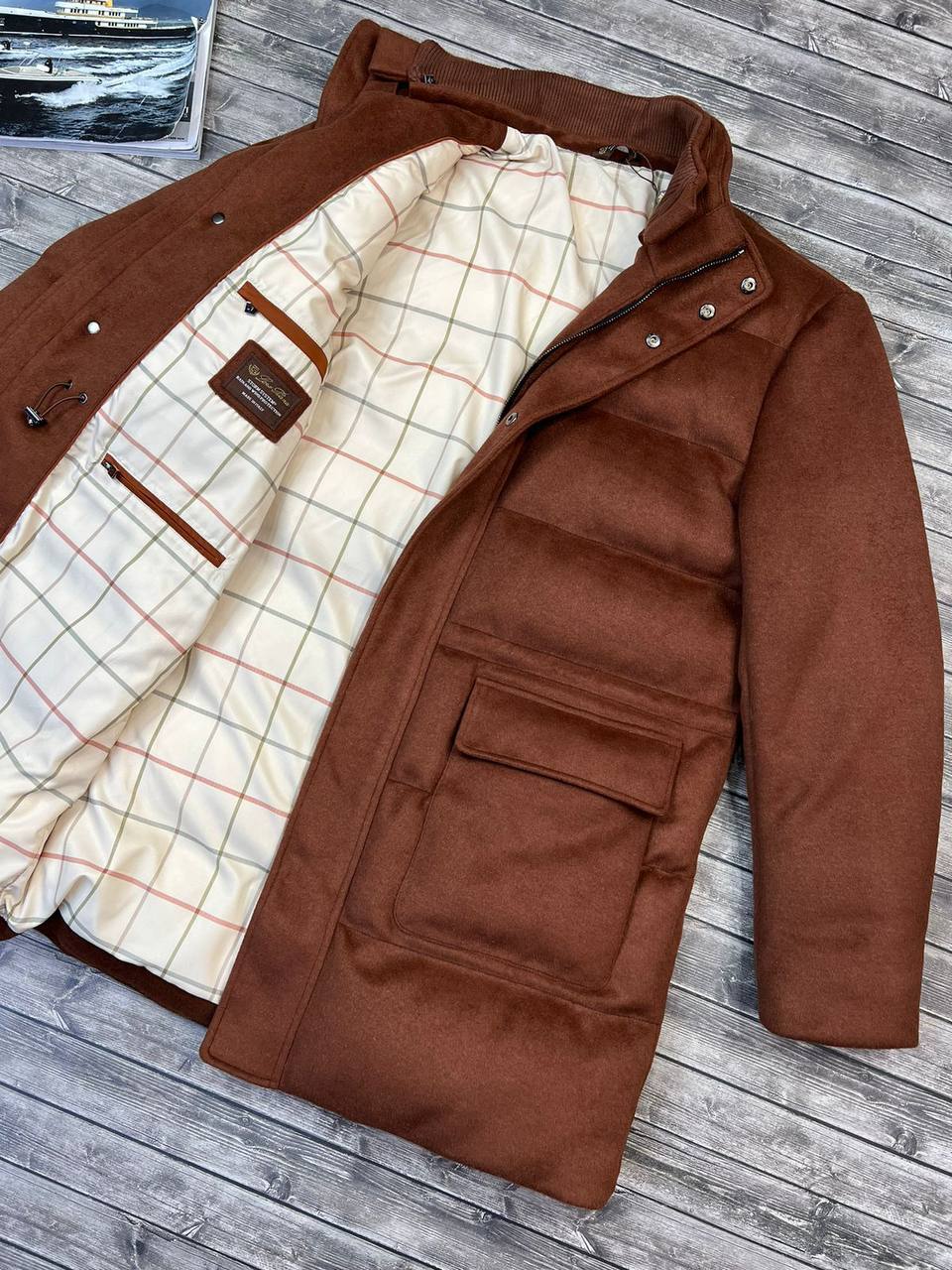 Пуховик Loro Piana BP-45168 утепленный Пуховик Loro Piana BP-45168 утепленный