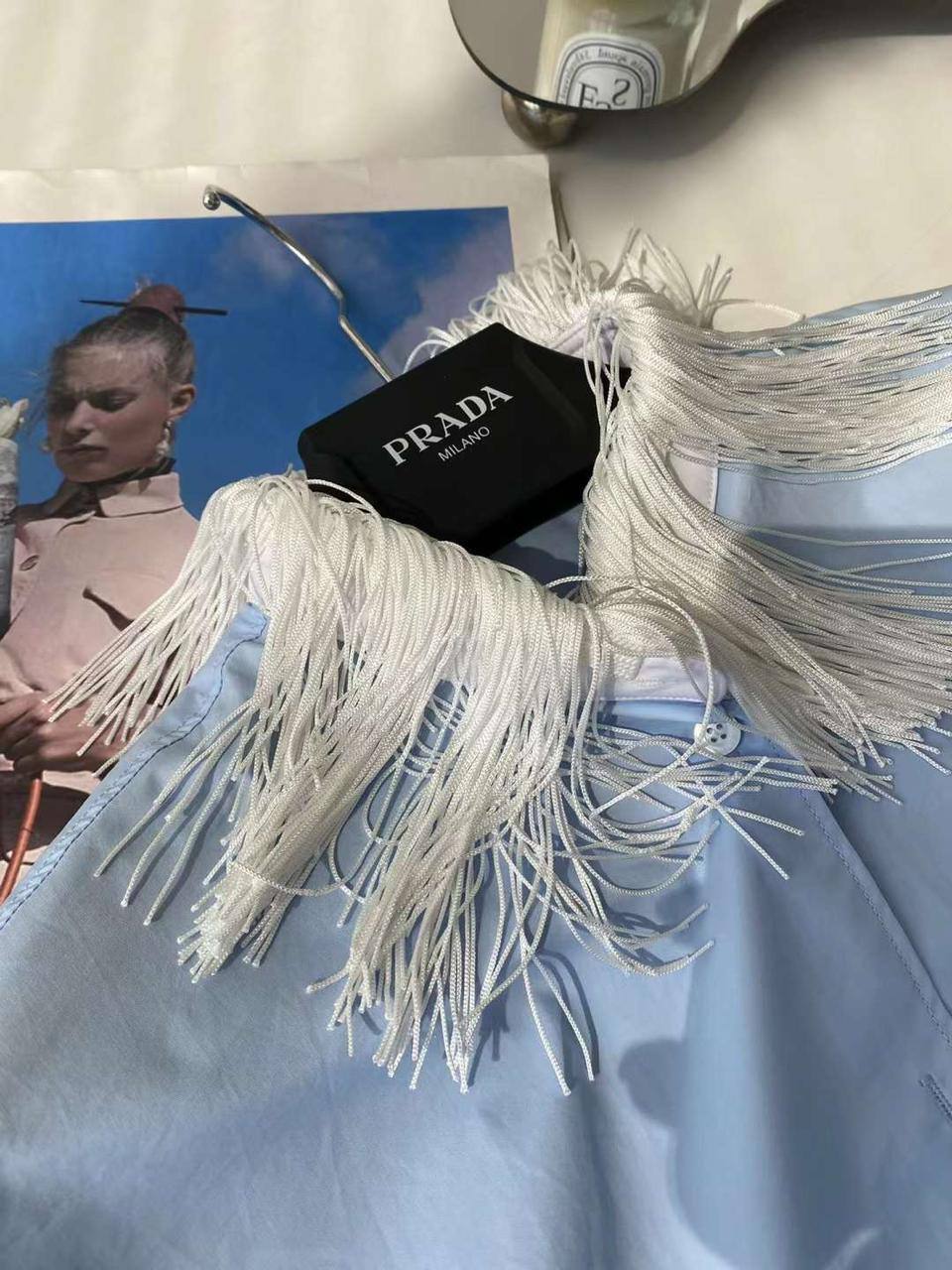 Коллекционная рубашка Prada BP-51736 Коллекционная рубашка Prada BP-51736