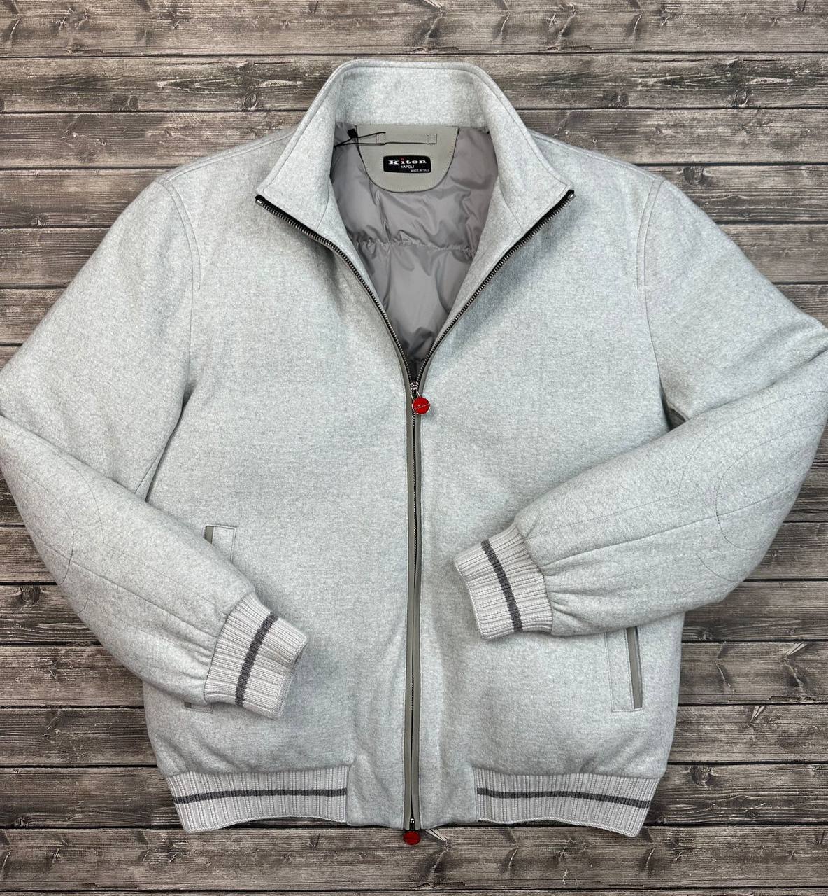 Пуховик Kiton BP-44838 стильный Пуховик Kiton BP-44838 стильный