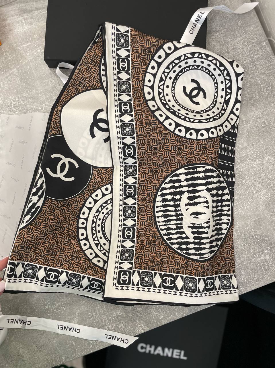 Коллекционный платок Chanel BP-45563 Коллекционный платок Chanel BP-45563