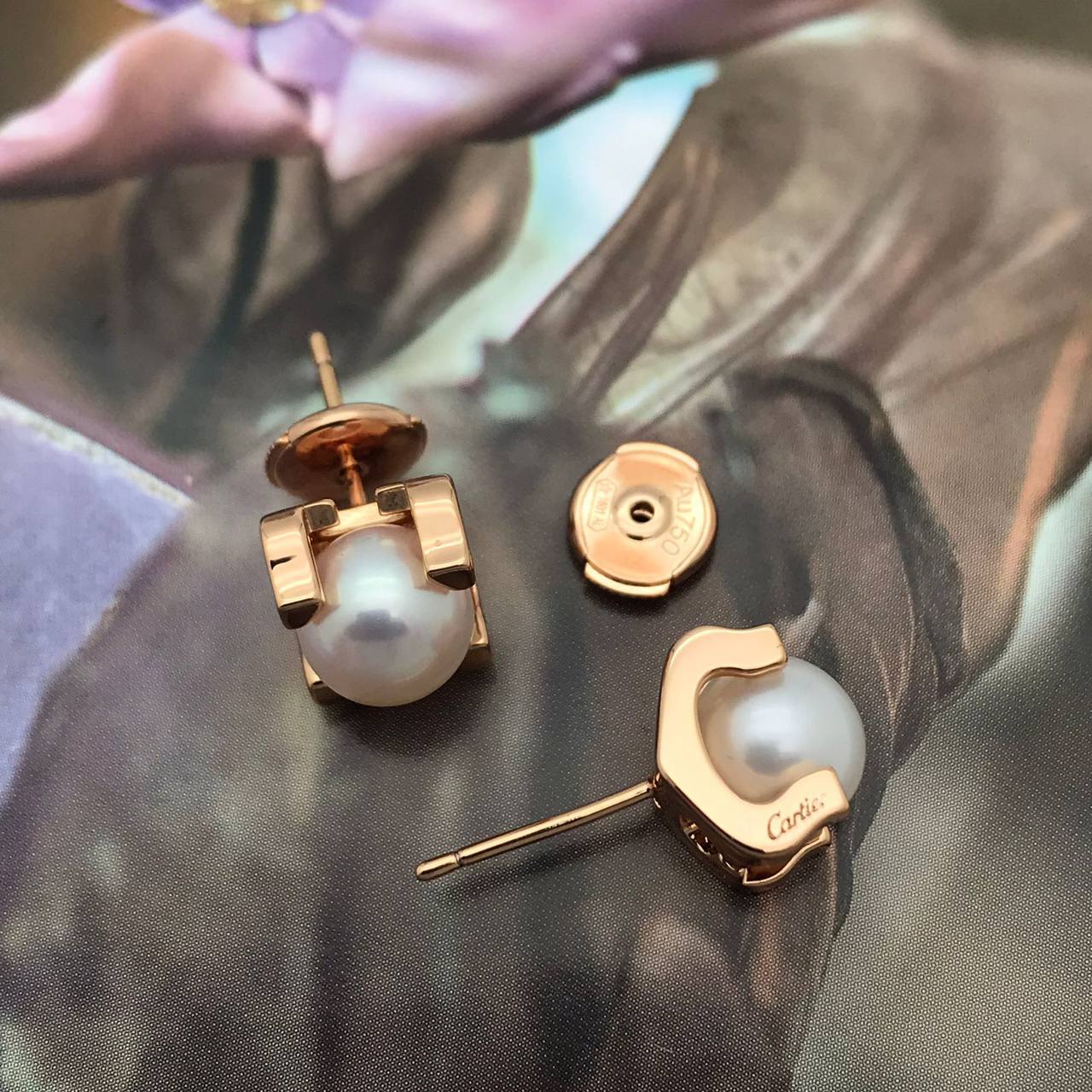 Серьги коллекционные Cartier BP-34711 Серьги коллекционные Cartier BP-34711