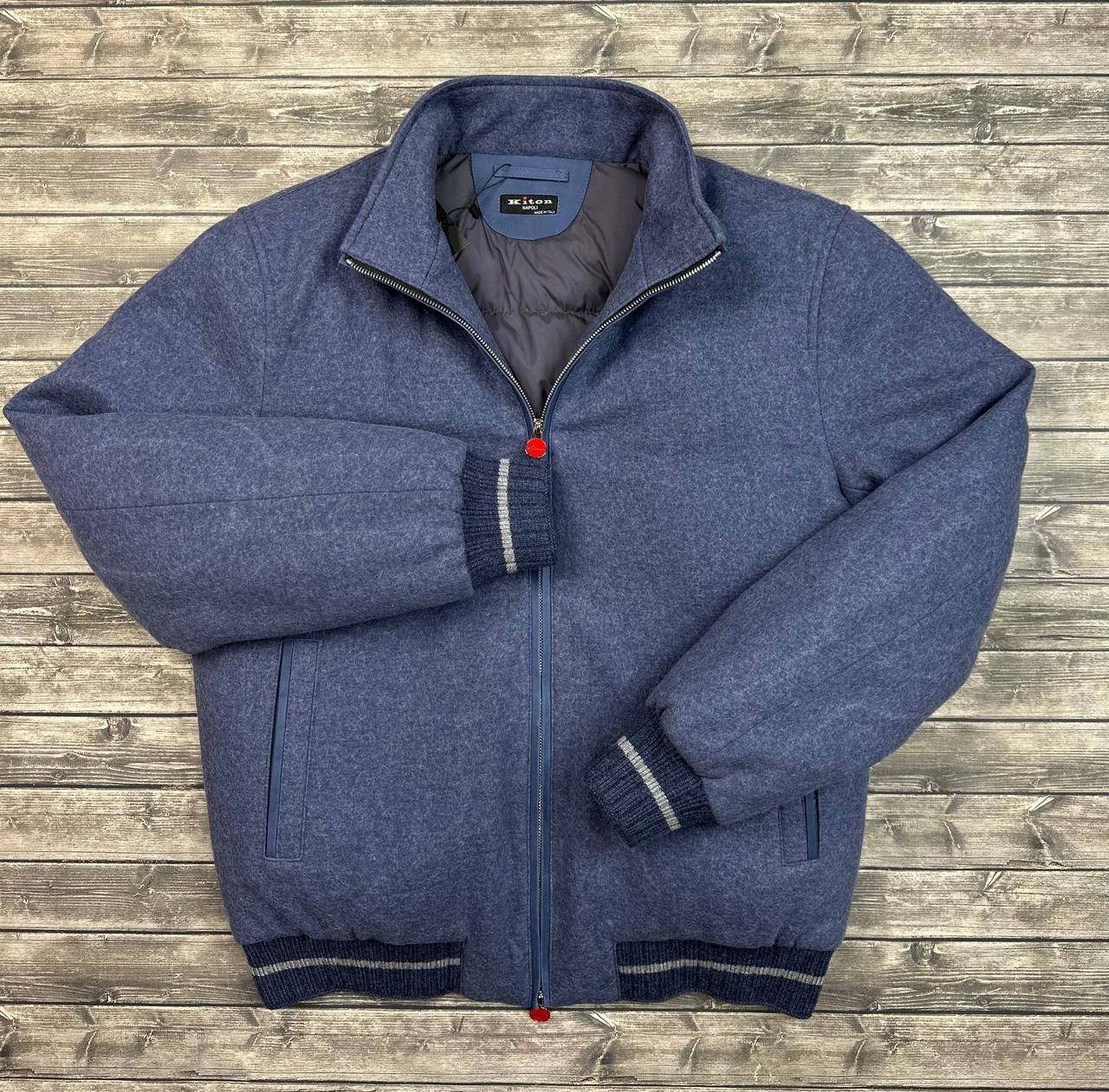 Утепленный пуховик Kiton BP-44839 Утепленный пуховик Kiton BP-44839