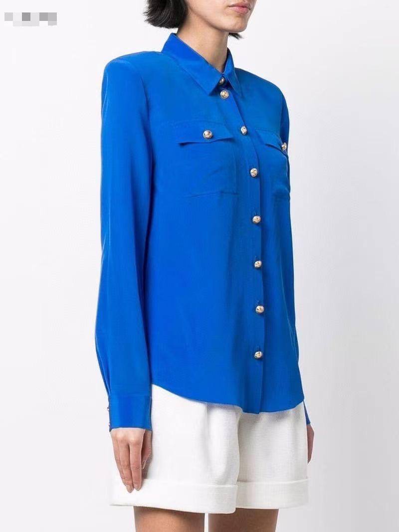 Рубашка Balmain повседневная BP-13081 Рубашка Balmain повседневная BP-13081