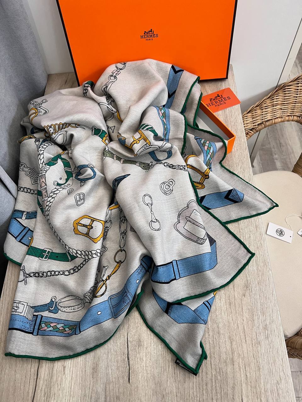 Платок премиум 140*140 Hermes BP-52536 Платок премиум 140*140 Hermes BP-52536