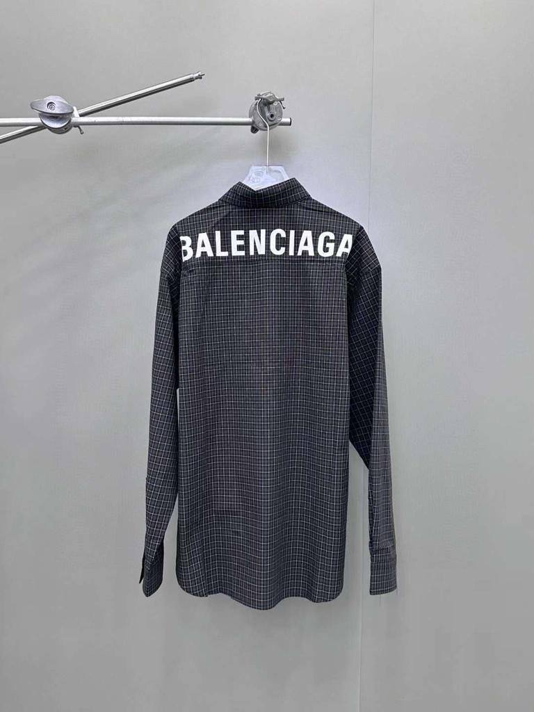 Повседневная рубашка Balenciaga BP-38640 Повседневная рубашка Balenciaga BP-38640