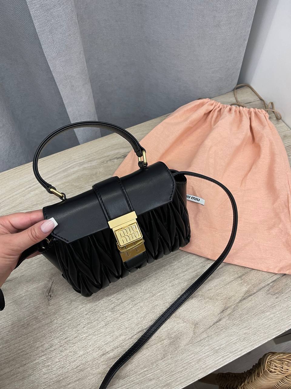 Коллекционная элитная сумка женская Miu Miu 18 см BP-45652 Коллекционная элитная сумка женская Miu Miu 18 см BP-45652