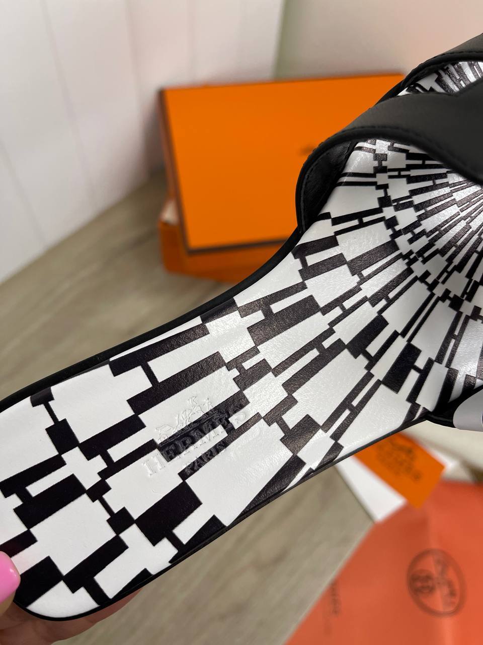 Сандалии трендовые Hermes BP-29357 Сандалии трендовые Hermes BP-29357