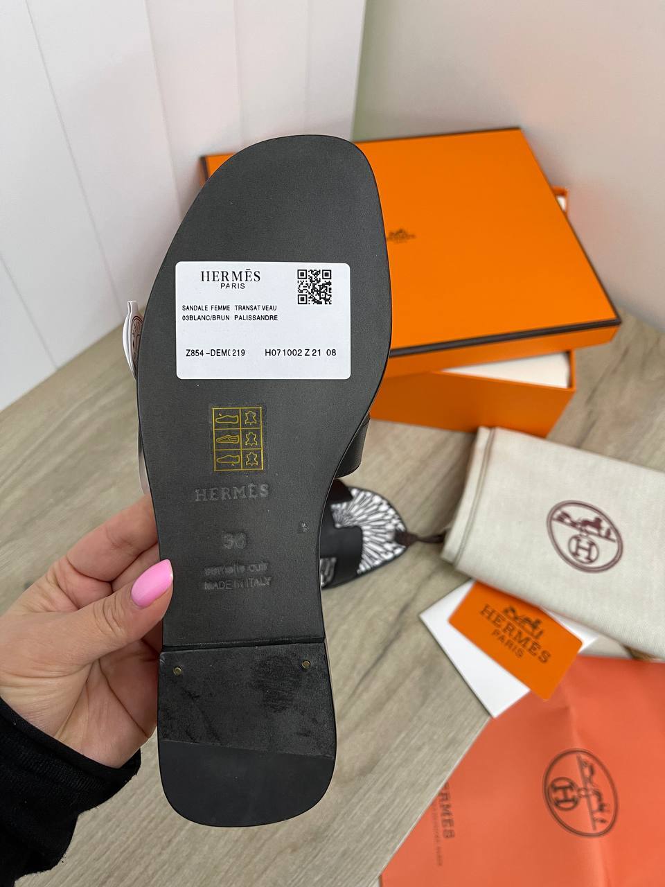 Сандалии трендовые Hermes BP-29357 Сандалии трендовые Hermes BP-29357