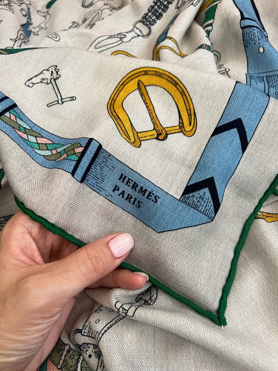 Платок премиум 140*140 Hermes BP-52536 Платок премиум 140*140 Hermes BP-52536