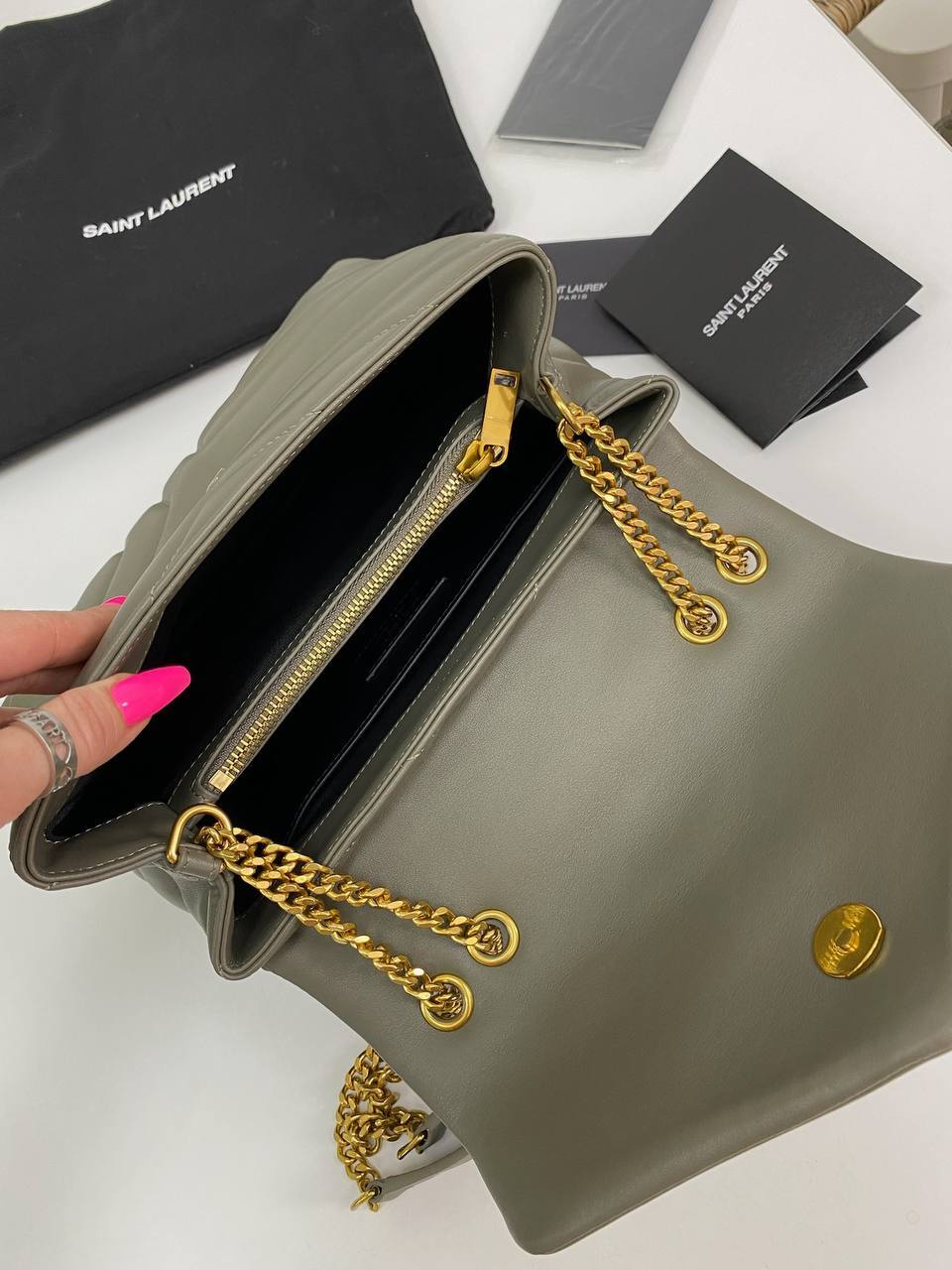 Элитная женская сумка 25 см Yves Saint Laurent BP-27709 Элитная женская сумка 25 см Yves Saint Laurent BP-27709