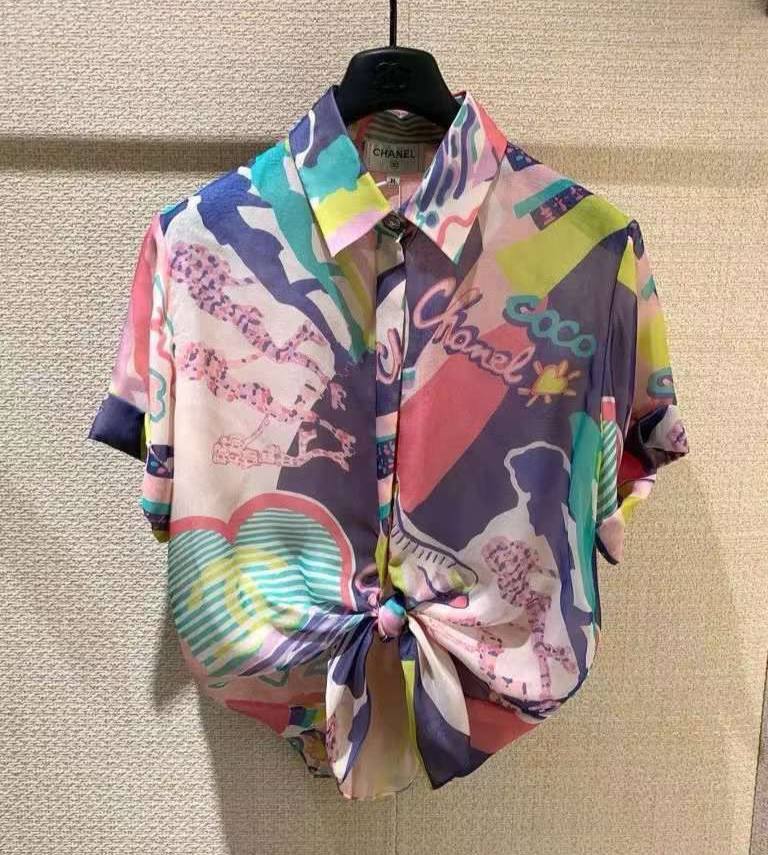 Элитная рубашка Chanel BP-45492 Элитная рубашка Chanel BP-45492