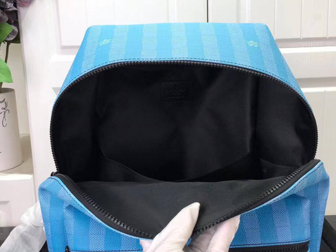 Рюкзак голубой коллекционный Louis Vuitton BP-13409 Рюкзак голубой коллекционный Louis Vuitton BP-13409