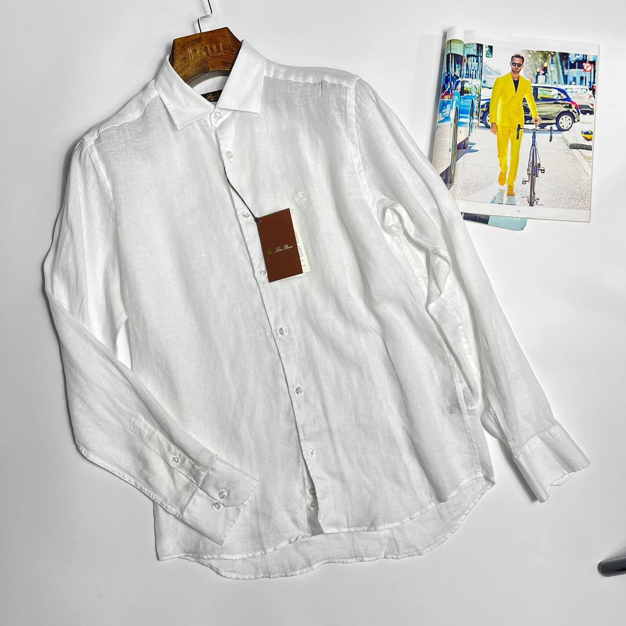 Рубашка классическая Loro Piana BP-51592 Рубашка классическая Loro Piana BP-51592