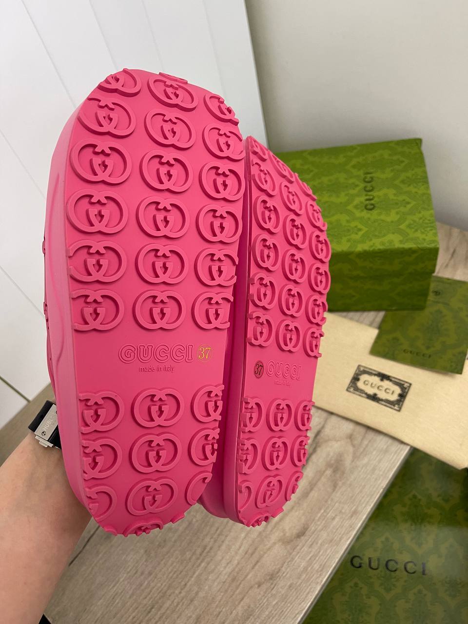 Трендовые шлёпанцы Gucci BP-36157 Трендовые шлёпанцы Gucci BP-36157