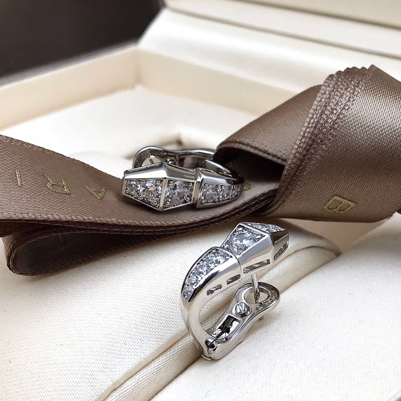 Серьги премиум Bvlgari BP-49052 Серьги премиум Bvlgari BP-49052