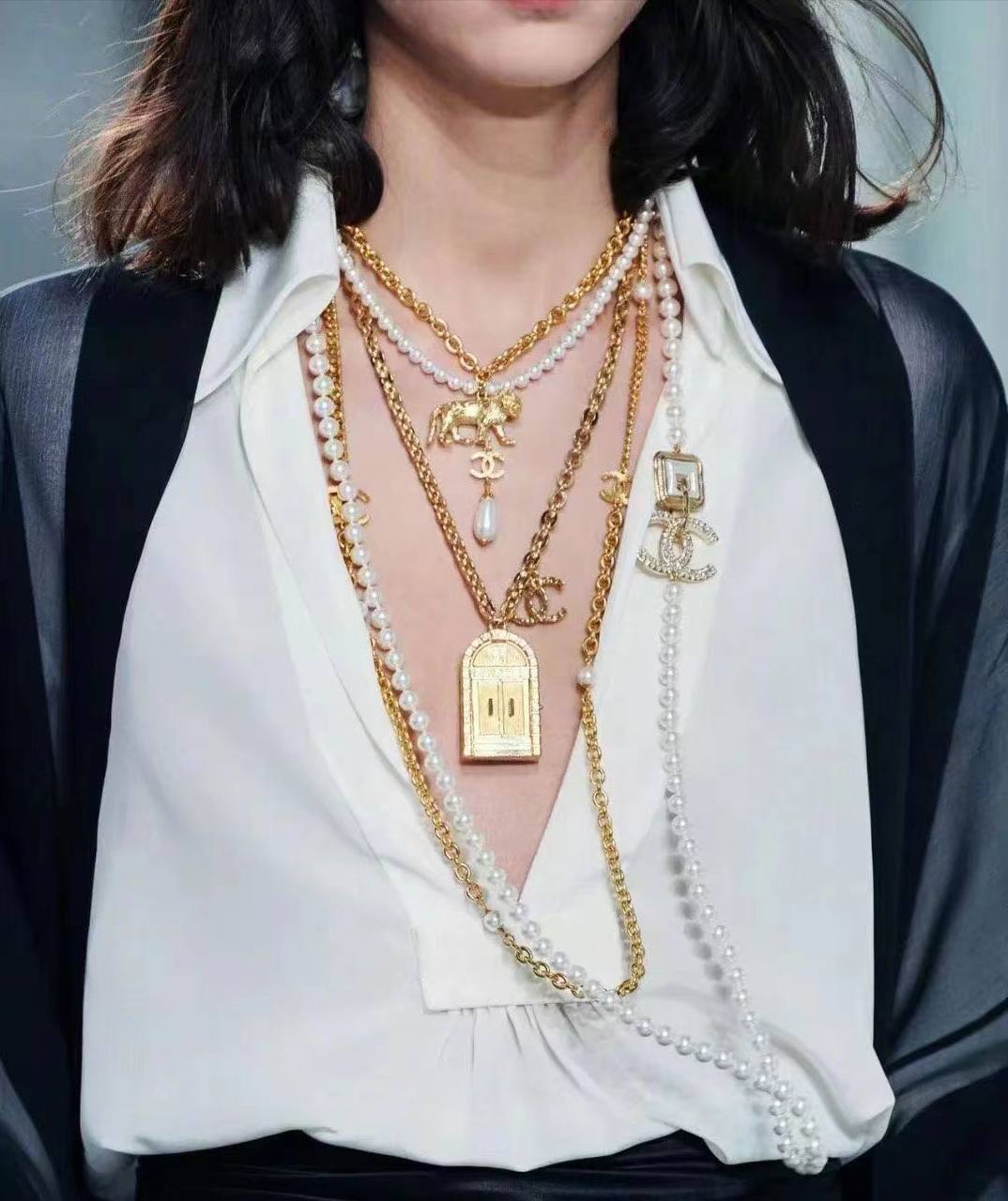 Коллекционная рубашка Chanel BP-17379 Коллекционная рубашка Chanel BP-17379