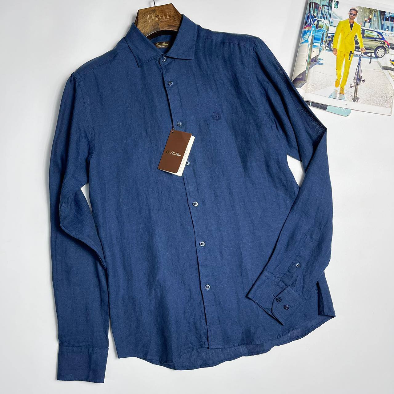 Элегантная рубашка Loro Piana BP-51590 Элегантная рубашка Loro Piana BP-51590