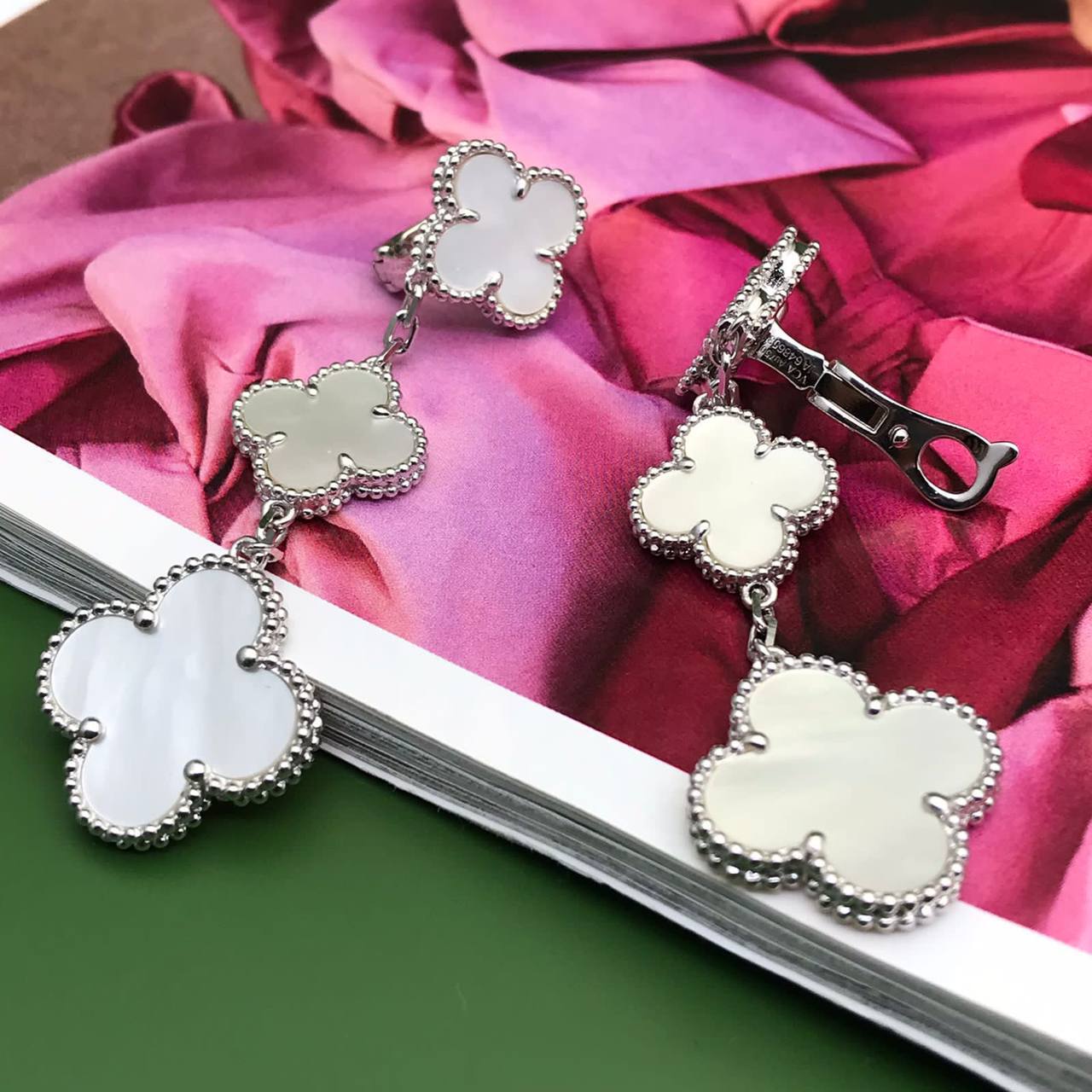 Серьги коллекционные Van Cleef BP-30834 Серьги коллекционные Van Cleef BP-30834