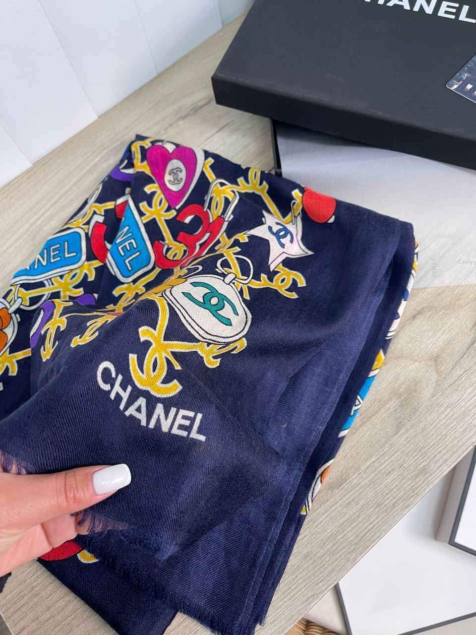 Chanel BP-19326 шикарный палантин Chanel BP-19326 шикарный палантин