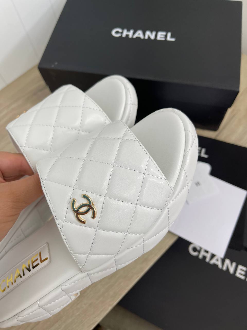 Chanel BP-36156 шлёпанцы премиум Chanel BP-36156 шлёпанцы премиум