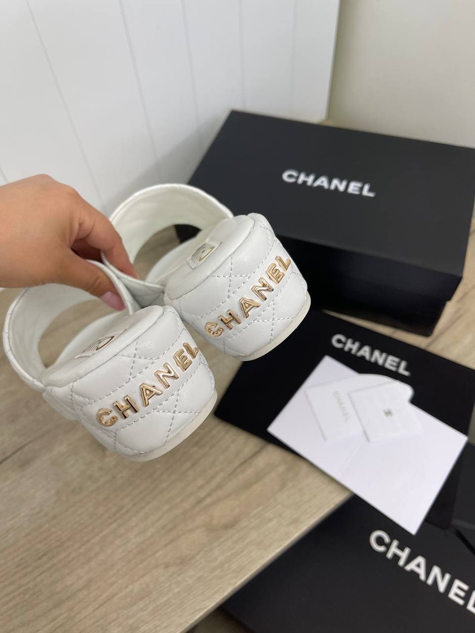 Chanel BP-36156 шлёпанцы премиум Chanel BP-36156 шлёпанцы премиум