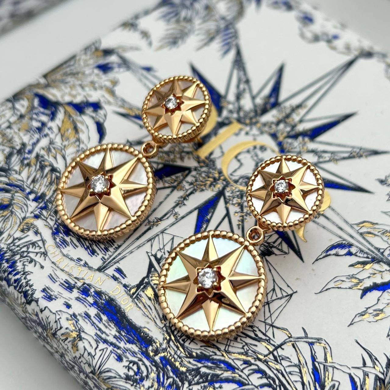 Коллекционные серьги Christian Dior BP-44968 Коллекционные серьги Christian Dior BP-44968