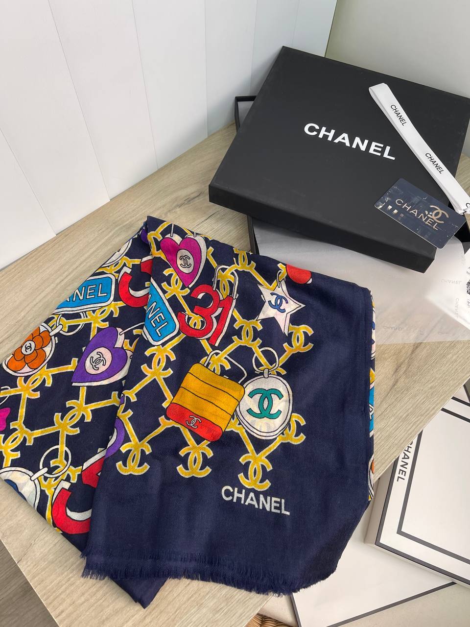 Chanel BP-19326 шикарный палантин Chanel BP-19326 шикарный палантин