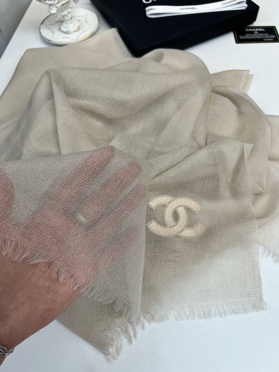 Дизайнерский платок Chanel BP-40561 Дизайнерский платок Chanel BP-40561