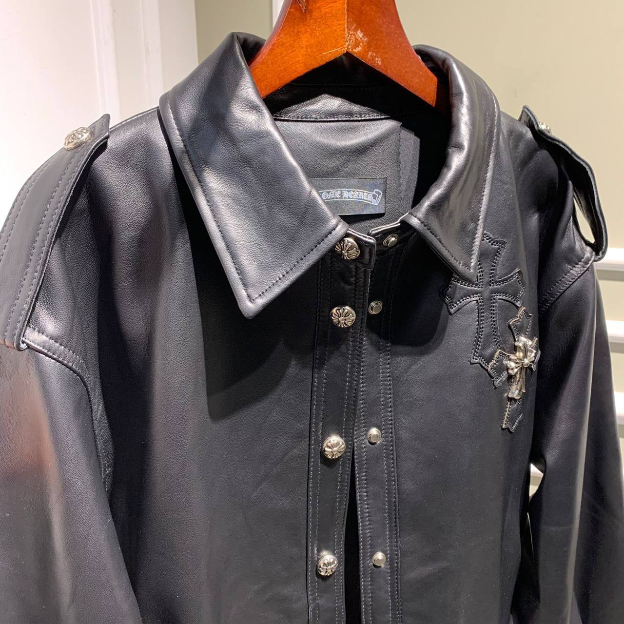 Трендовая рубашка Chrome Hearts BP-18908 Трендовая рубашка Chrome Hearts BP-18908