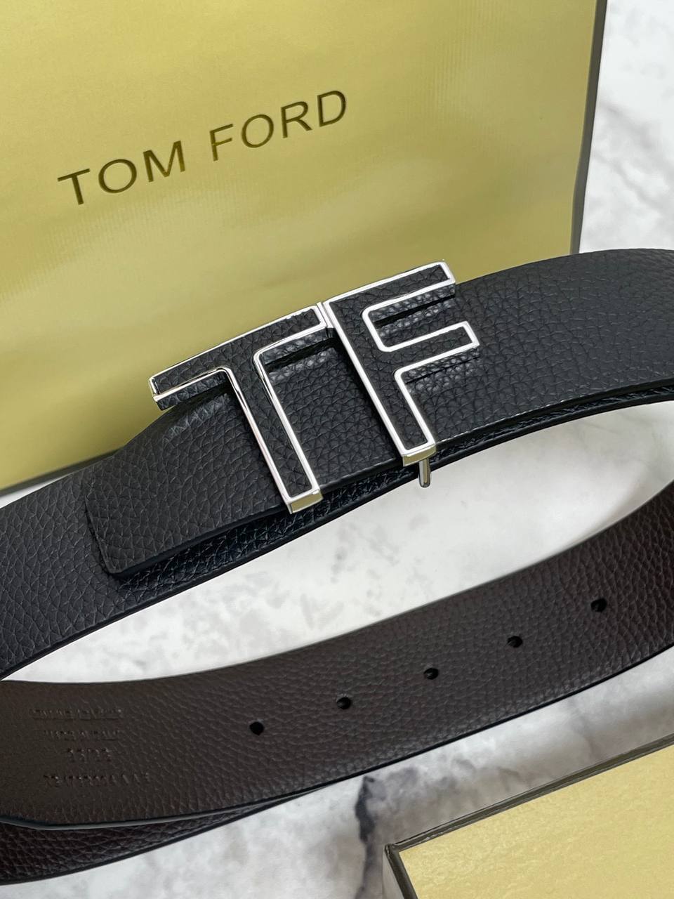 Двухсторонний ремень премиальный Tom Ford BP-34627 Двухсторонний ремень премиальный Tom Ford BP-34627