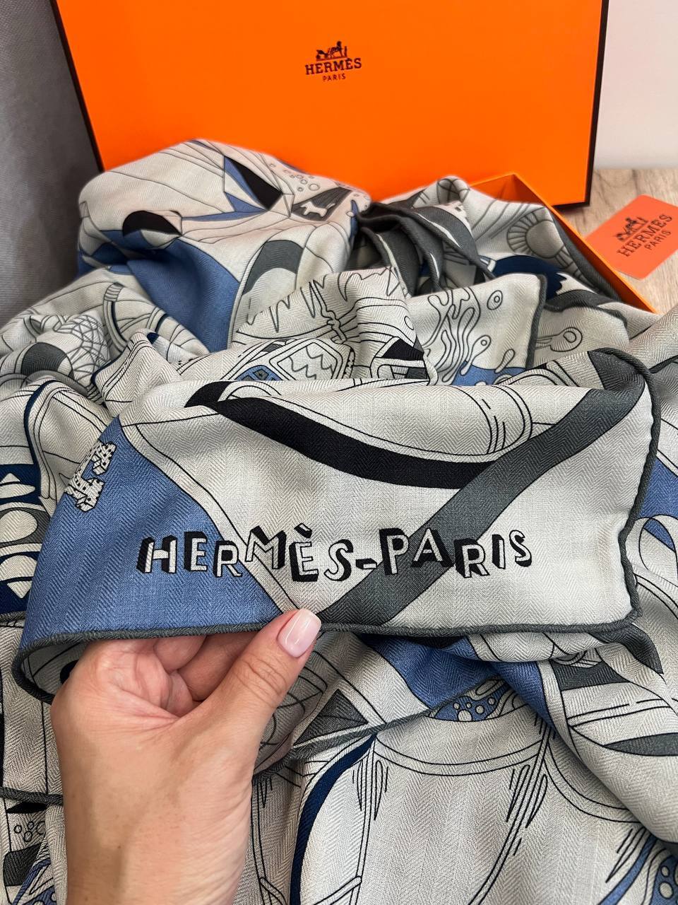 Дизайнерский платок 140*140 Hermes BP-52534 Дизайнерский платок 140*140 Hermes BP-52534