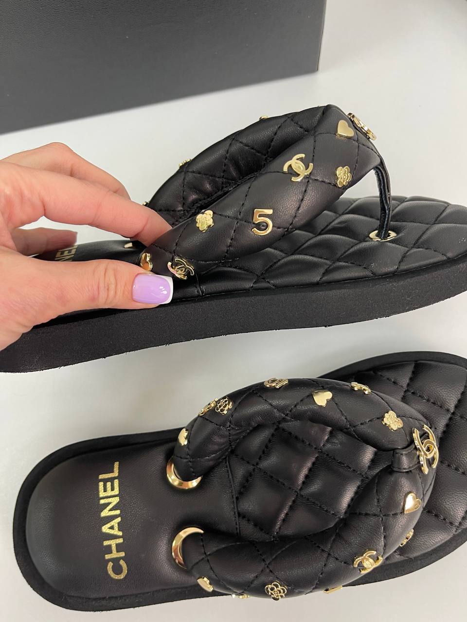 Шлёпанцы Chanel BP-31431 коллекционные Шлёпанцы Chanel BP-31431 коллекционные